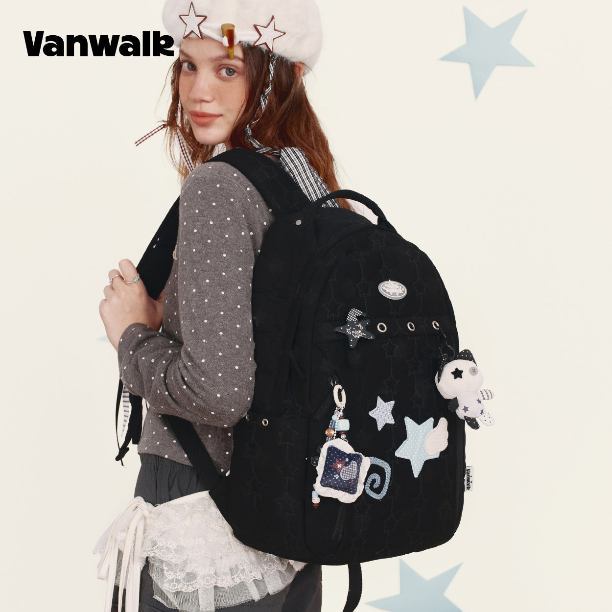 vanwalk January Lucky Pony Series Backpack V3009