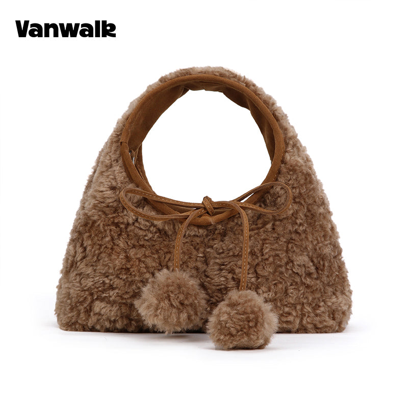 VANWALK Glutinous Rice Ball Series Double-Sided Handbag v2996