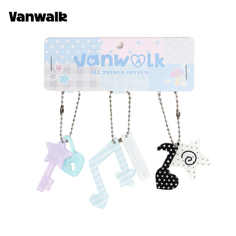 พวงกุญแจอุปกรณ์เสริมกระเป๋า ชุดขนมต้มข้าวเหนียว VANWALK รุ่น K651