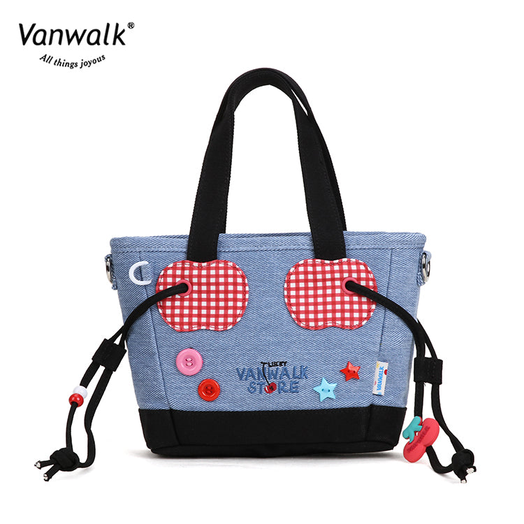 Vanwalk Water-Resistant Christmas na bag sa balikat V2869