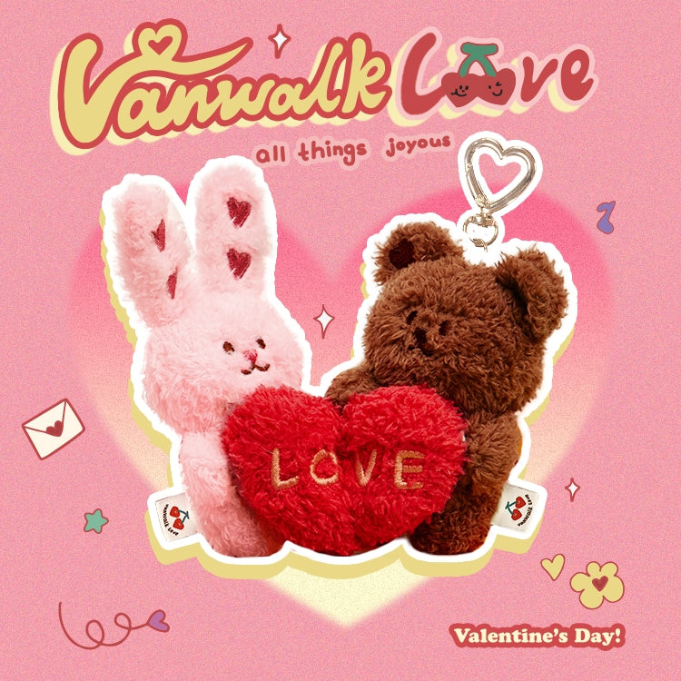 Vanwalk Teddy Bear Plush Pendant W1111