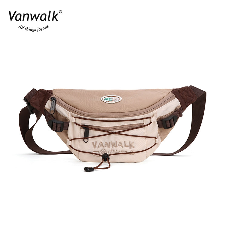 Vanwalk Multi-Pockets Pizza Crossbody Bag V2860