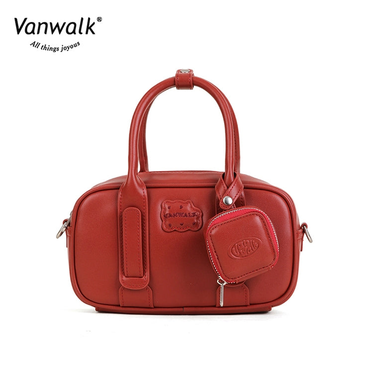 Vanwalk Tas Selempang Pizza Desain Trendy V2877