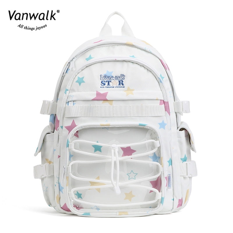 Vanwalk 多口袋幸運星背包 V2888