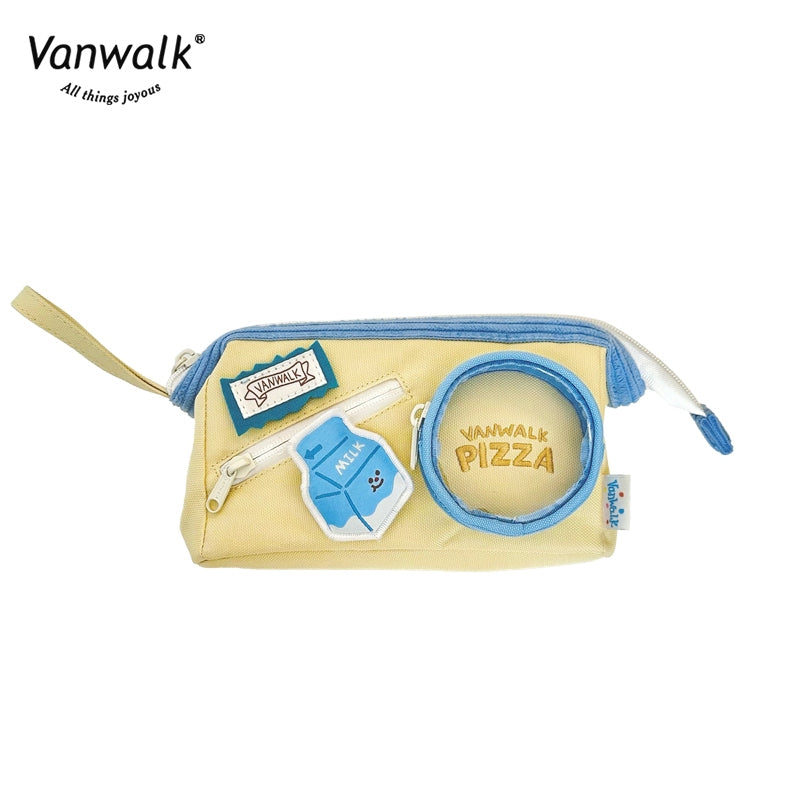 Vanwalk Fashionable Pizza Pencil case VS24