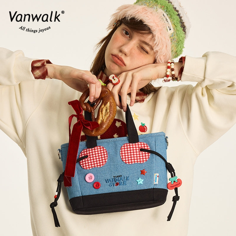 Vanwalk Water-Resistant Christmas shoulder bag V2869