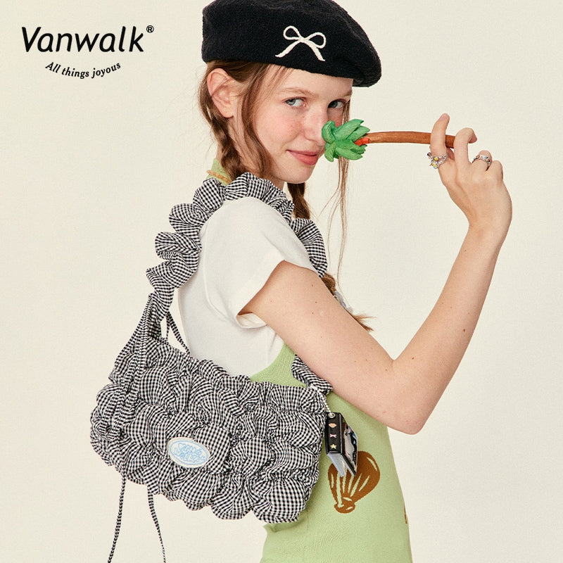 Vanwalk Breathable Bubble Island Shoulder Bag V2813