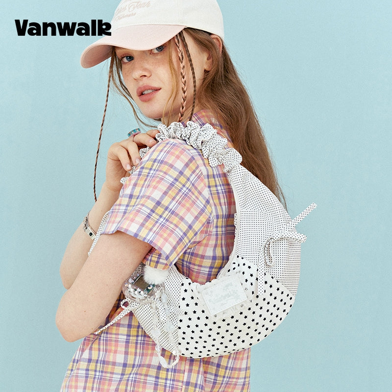 VANWALK Fashion Moonlight Park Shoulder bag v2953