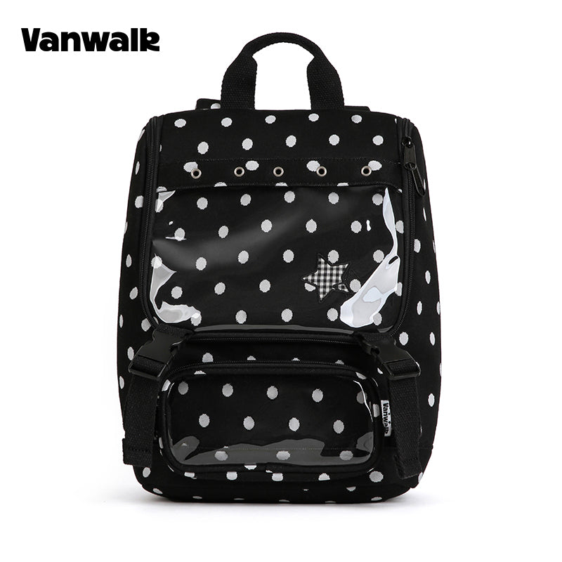 Ransel Seri Kuda Keberuntungan Januari Vanwalk dengan Banyak Kantong V3007