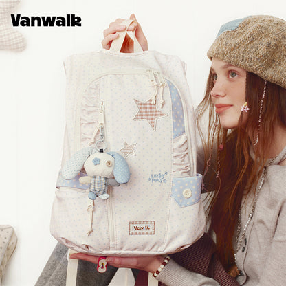 กระเป๋าเป้ชุดม้าพันธุ์โชคดีเดือนมกราคม vanwalk Niche Design รุ่น v3016