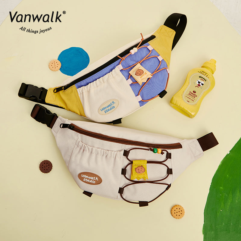 Vanwalk Multi-Pockets Lucky House  Crossbody Bag V2736