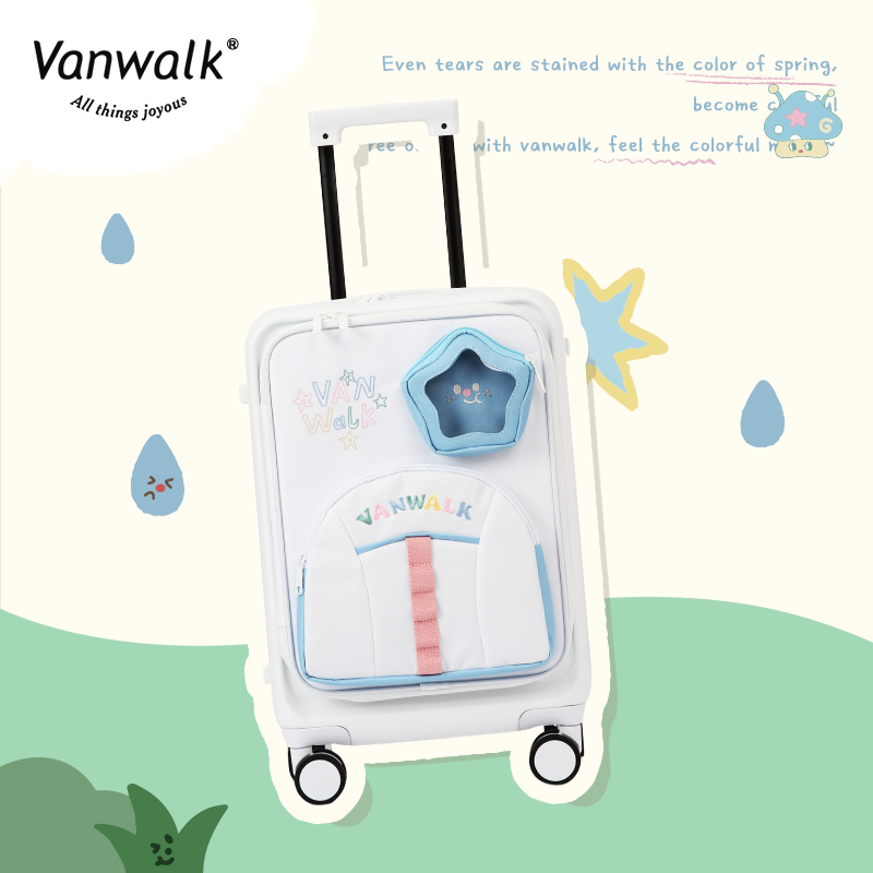 Vanwalk Large capacity happy band suitcase b1006