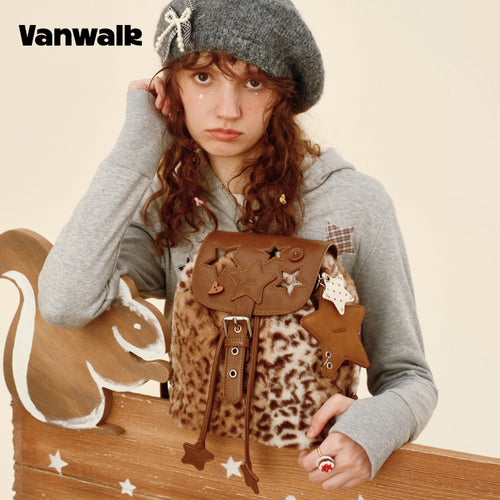 VANWALK กระเป๋าเป้สำหรับนักเรียนดีไซน์น่ารัก Lovely Note รุ่น v2904