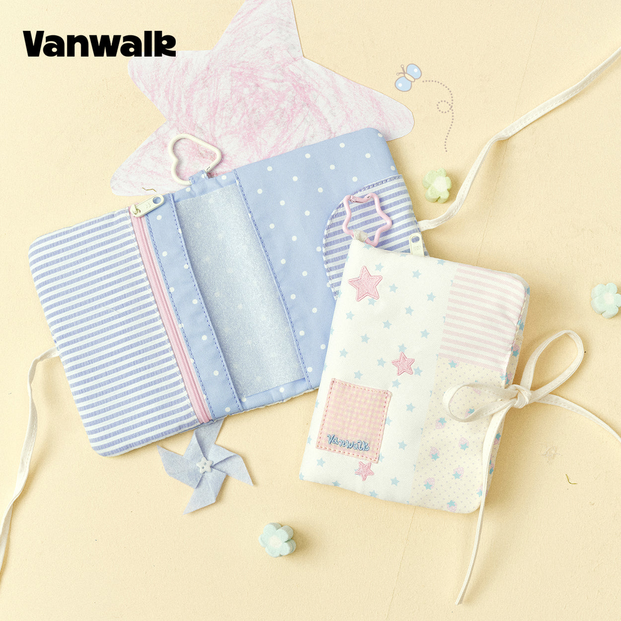 Vanwalk กระเป๋าใส่เหรียญน่ารัก moonstarry park vs47