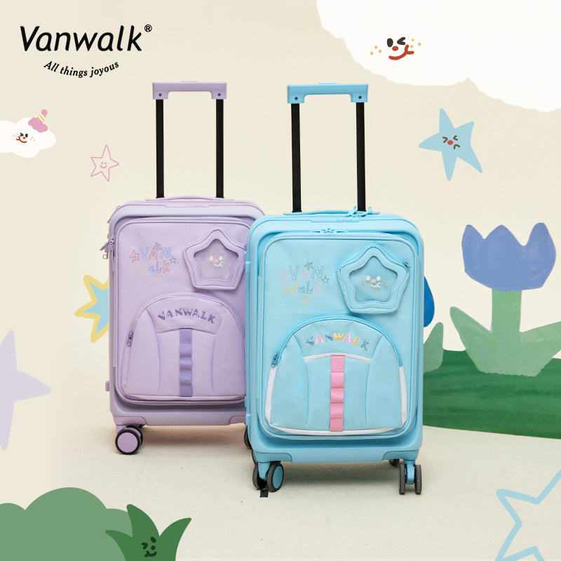 Vanwalk กระเป๋าเดินทางแบนด์แฮปปี้ขนาดใหญ่ b1006