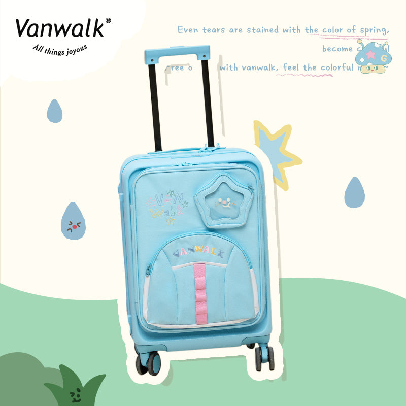 Vanwalk Large capacity happy band suitcase b1006