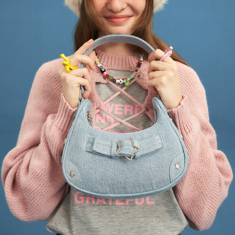 Vanwalk Water-Resistant Space Rabbi shoulder bag V2573