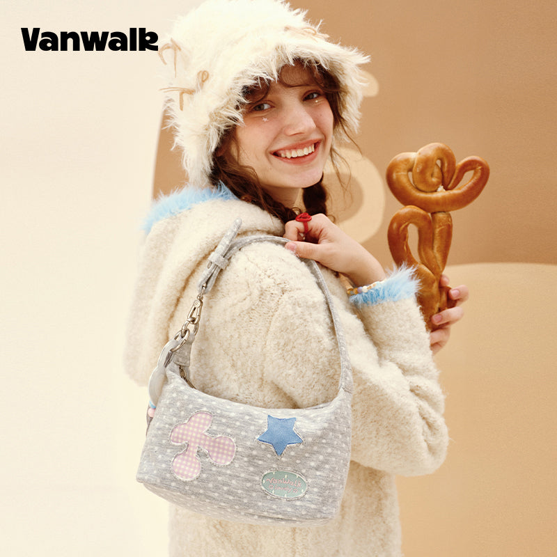 กระเป๋าสะพายไหล่ต้นฉบับ VANWALK Pinecone Tribe Series รุ่น V2993