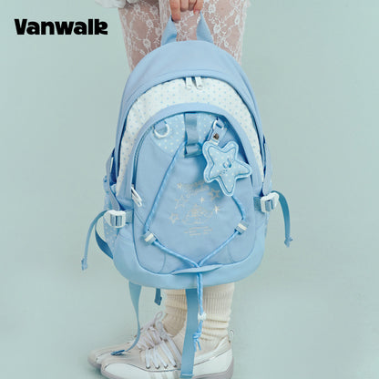 VANWALK แฟชั่น กรกฎาคม กระเป๋าเป้ไอเท็มเดี่ยว v2951