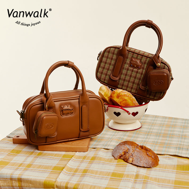 Vanwalk Leisure Lucky House crossbody bag V2725