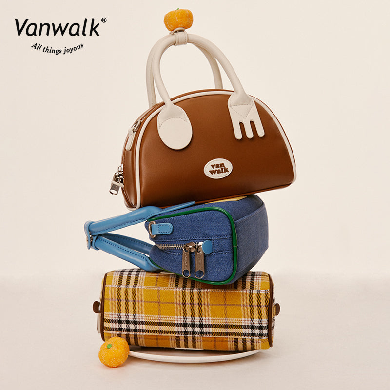 Vanwalk กระเป๋าสะพายข้างน้ำหนักเบา FUN MARKET V2796