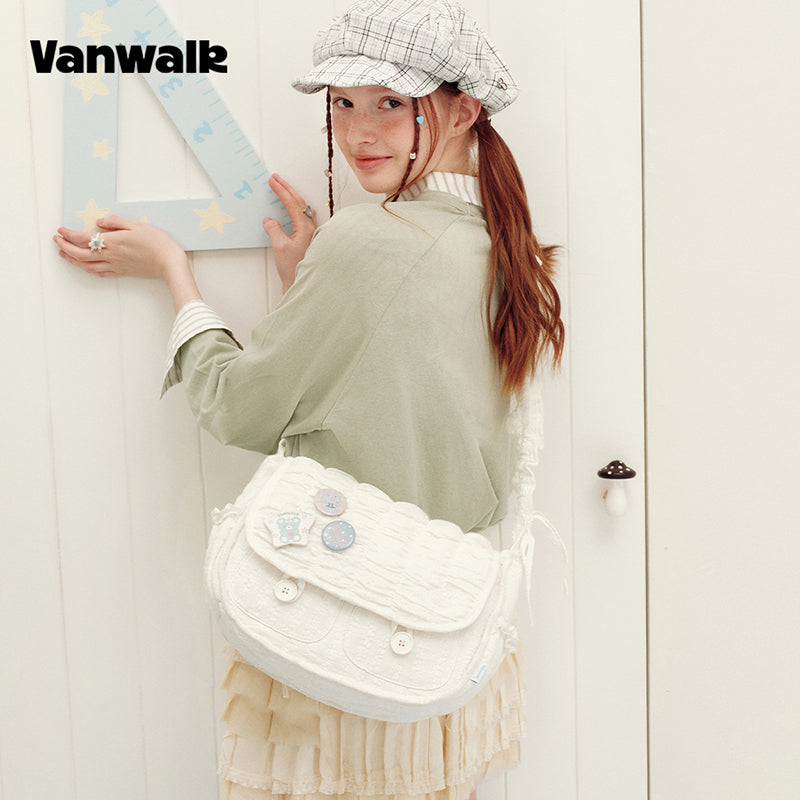 VANWALK Journal House Series Original Shoulder Bags Handbag V3021