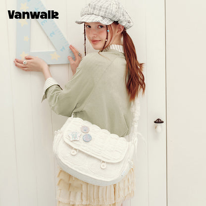 VANWALK Journal House Series Original Shoulder Bags Handbag V3021