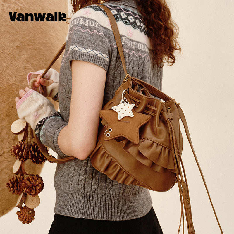 กระเป๋าสะพายไหล่ VANWALK ซีรีส์ Pingu รุ่นต้นฉบับ V2983