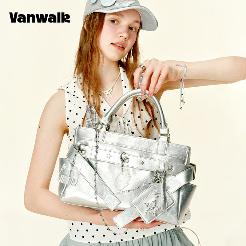 VANWALK Gulugulu Series PU Handbag V3056