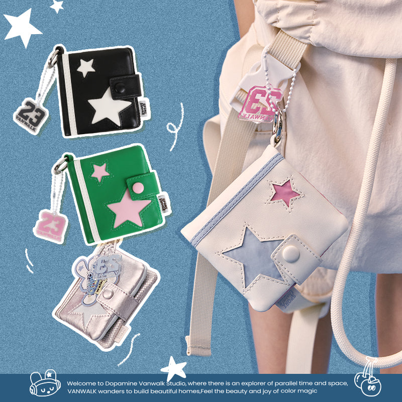 Vanwalk reka bentuk comel dompet syiling sukan VS10