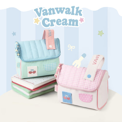 Vanwalk حقيبة تجميل بتصميم ريفي لطيف VS14 vs44