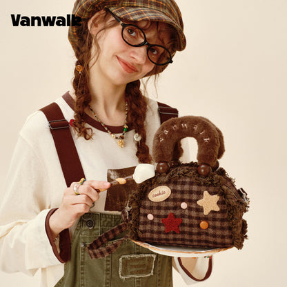 กระเป๋าสะพายไหล่ต้นฉบับ VANWALK Pinecone Tribe Series รุ่น V2992