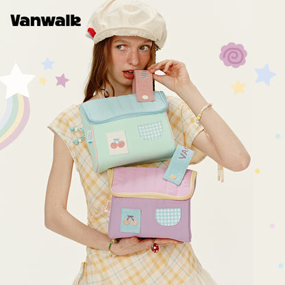 Vanwalk حقيبة تجميل بتصميم ريفي لطيف VS14 vs44