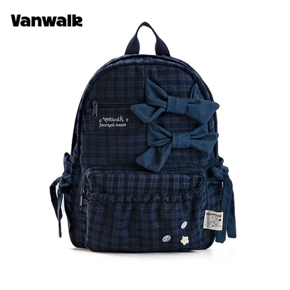 vanwalk Adorable Handmade Notebook House Series Backpack v3031