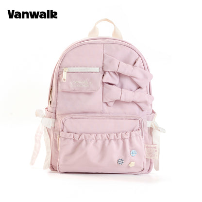 vanwalk Adorable Handmade Notebook House Series Backpack v3031