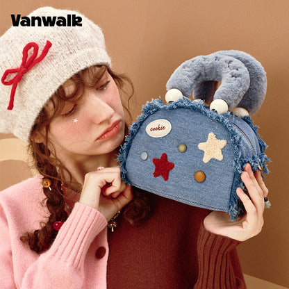 กระเป๋าสะพายไหล่ต้นฉบับ VANWALK Pinecone Tribe Series รุ่น V2992