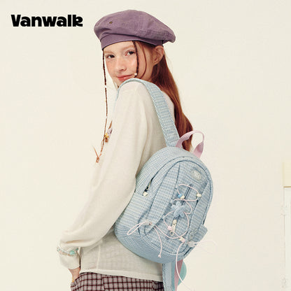 VANWALK Planner House Lightweight Mini Backpack v3030