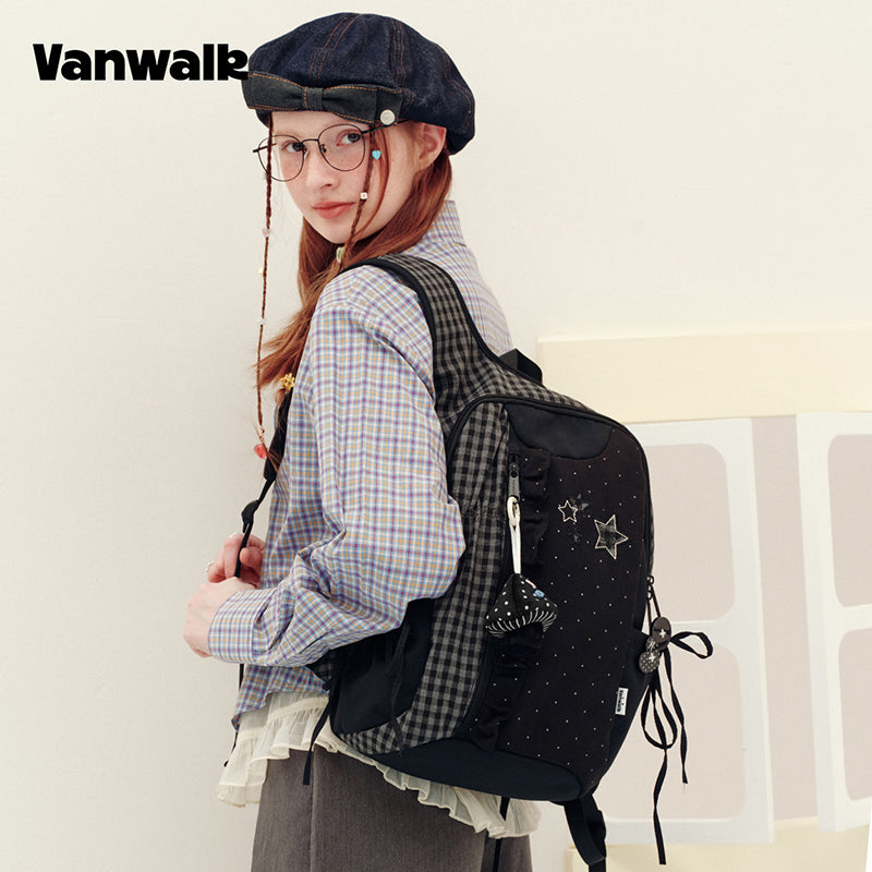 VANWALK Planner House Large-Capacity Book Backpack v3022