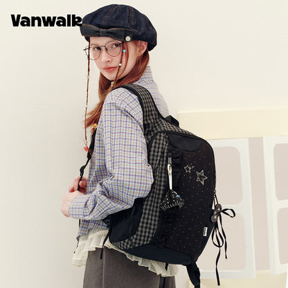 VANWALK Planner House Large-Capacity Book Backpack v3022