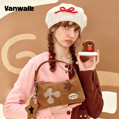 กระเป๋าสะพายไหล่ต้นฉบับ VANWALK Pinecone Tribe Series รุ่น V2993