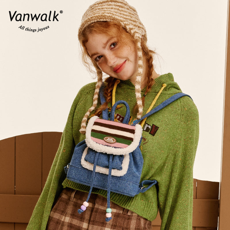 Vanwalk 日常通勤 奇特學校背包 V2691