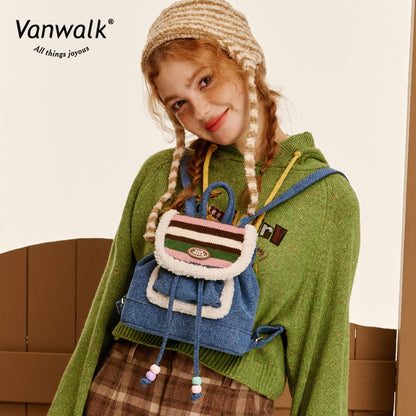 Vanwalk 日常通勤 奇特學校背包 V2691