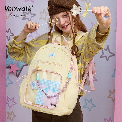 Vanwalk Ransel Bintang Keberuntungan Kapasitas Besar V2884