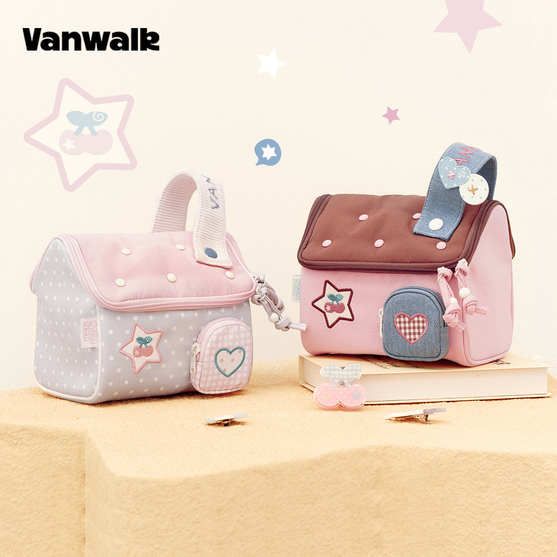 VANWALK Handmade Notebook Shop Series Makeup Bag vs97