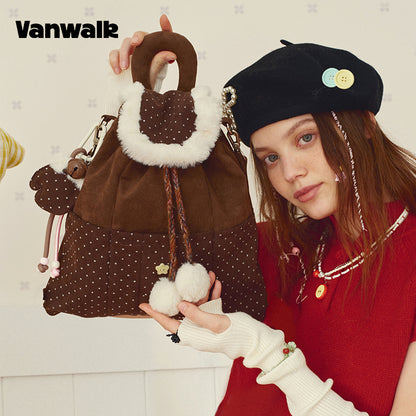 Tas Bahu Kapasitas Besar Koleksi Natal VANWALK v3002