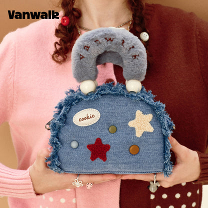 กระเป๋าสะพายไหล่ต้นฉบับ VANWALK Pinecone Tribe Series รุ่น V2992