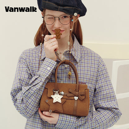 กระเป๋าถือชุดบ้านสมุดบันทึกงดงาม vanwalk รุ่น v3034