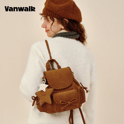 VANWALK Desain Imut Ransel Catatan Pelajar yang Menawan v2904