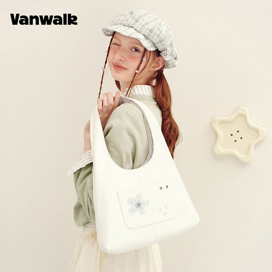 Tas Tote/Tas Bahu Rumah Perencana VANWALK Sisi Ganda v3026