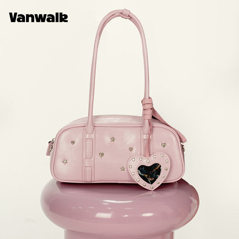 VANWALK Niche magandang tala na Shoulder Bag v2895